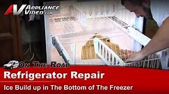 Refrigerator Repair - Ice Build up in the Freezer - Whirlpool,Maytag,KitchenAid,Kenmore-GB2FHDXWS07
