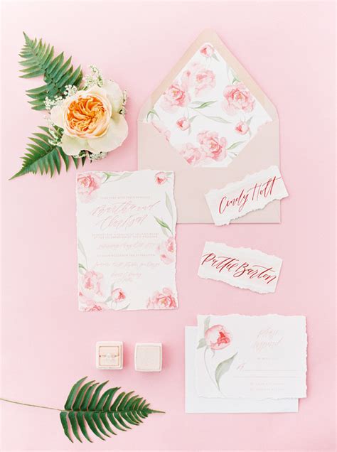 Modern Feminine All Pink Bridal Editorial On 100 Layer Cake Wedding