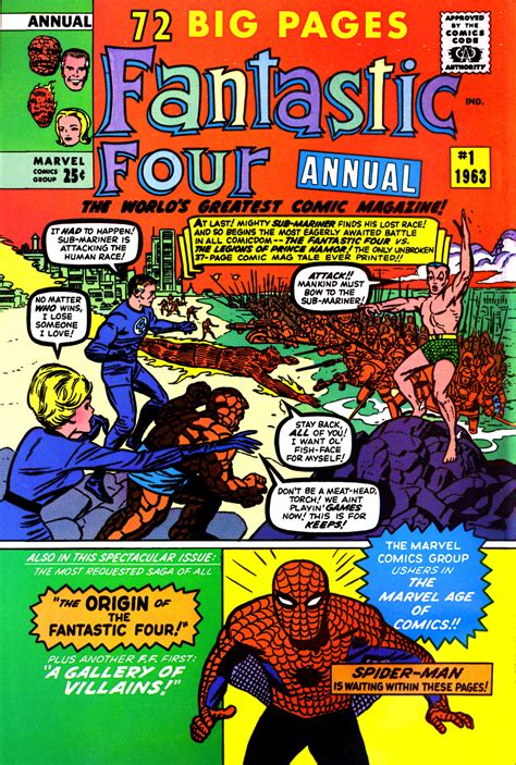 Fantastic Four Annual Vol 1 1 Varianta