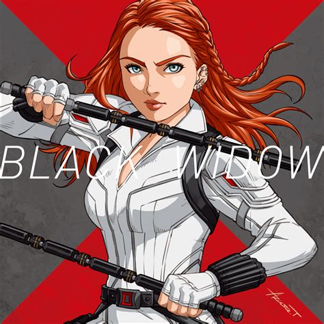 Black Widow Marvel Wallpaper By Pixiv Id 6140635 3998732