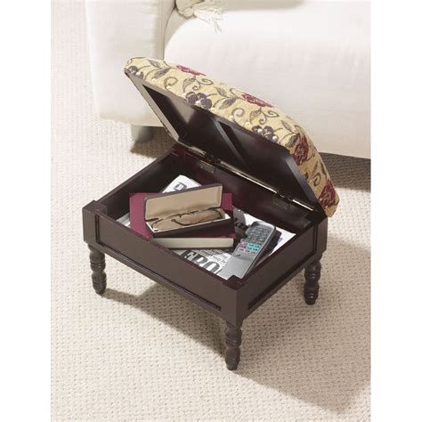 Buy Classic Foot Rest Stool With Storage Online At Cherry Lane
