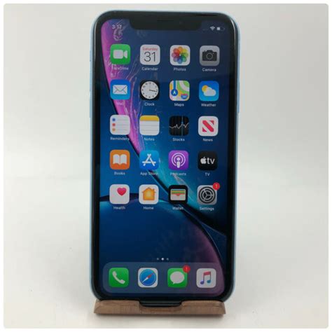 Apple Iphone Xr 64gb Blue Atandt A1984 Cdma Gsm For Sale Online
