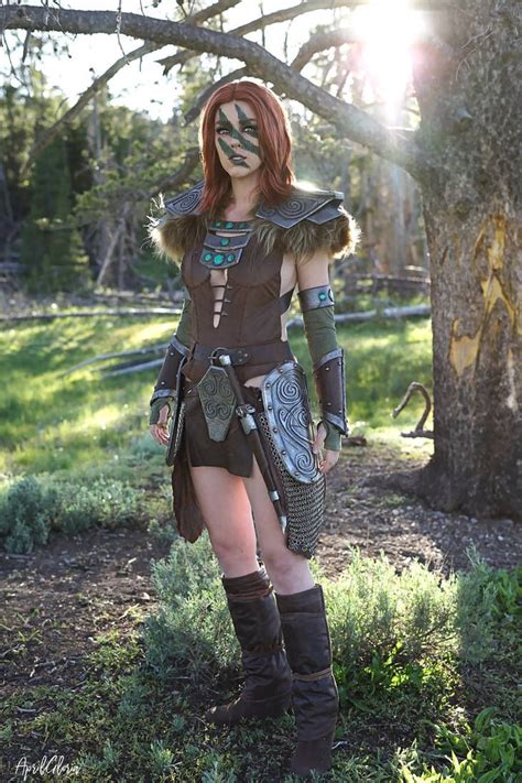 Aela The Huntress From Skyrim By Aprilgloriacosplay Huntress Cosplay
