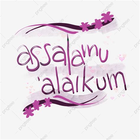 Purple Assalamualaikum Png Vector Psd And Clipart With Transparent My Xxx Hot Girl