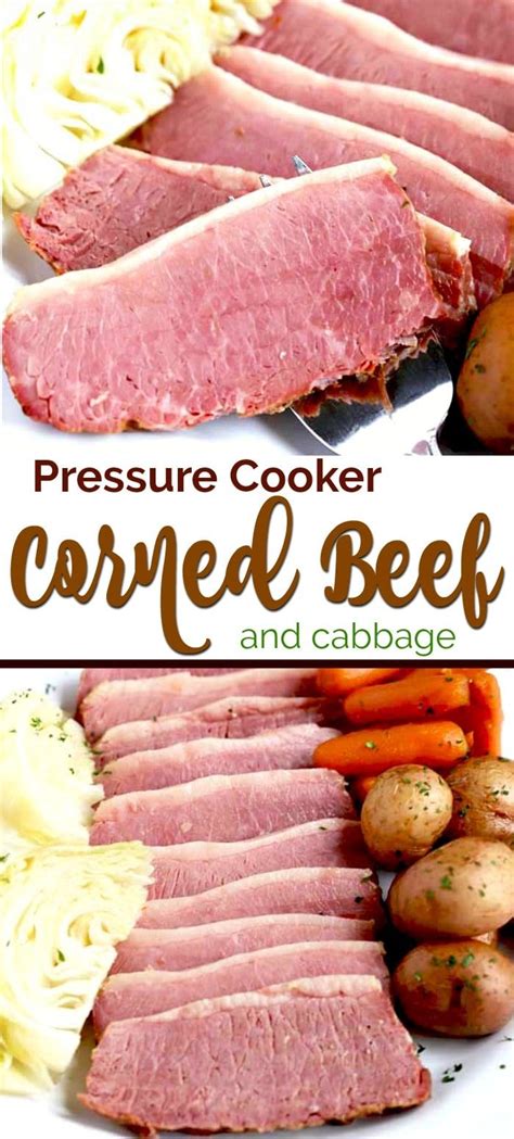 Place corned beef brisket and 1 cup water in the instant pot. Pressure Cooker Corned Beef - tender and juicy beer-braised Corned Beef cooked in the instant ...