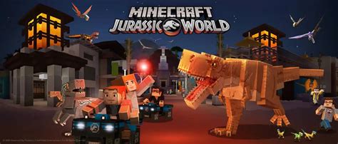 Minecraft Jurassic World Dlc Brings Vehicles Dinosaurs And More Today