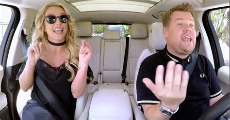 Britney Spears Carpool Karaoke With James Corden Time