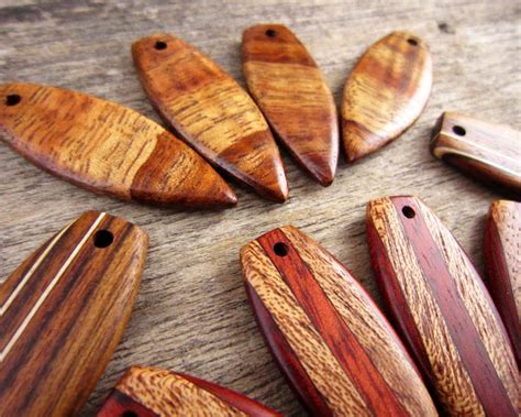 Handmade Wood Pendant Necklaces Wood Jewelry And More Wooden
