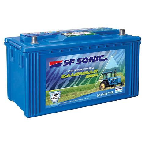 75 Ah Sz1080 75r Sf Sonic Tractor Battery At Rs 5900 Small Tractor