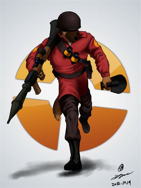 TF2 Soldier by GasMaskFox on DeviantArt