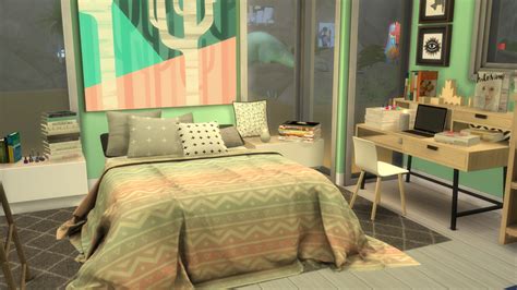 Sims4 Mods Bedroom Nevada38 Download Chambre Thesims4 Ts4
