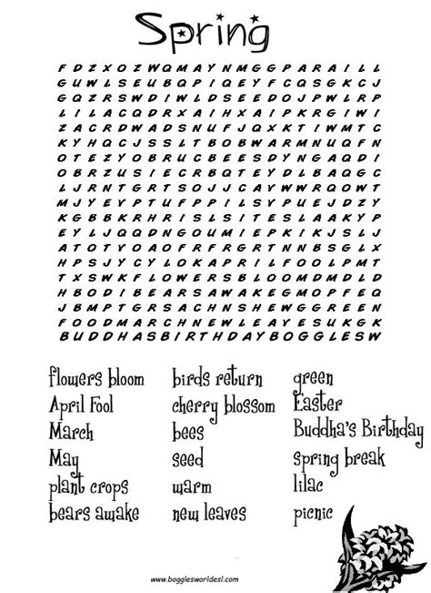 Hard Printable Word Searches For Adults Spring Word Search New