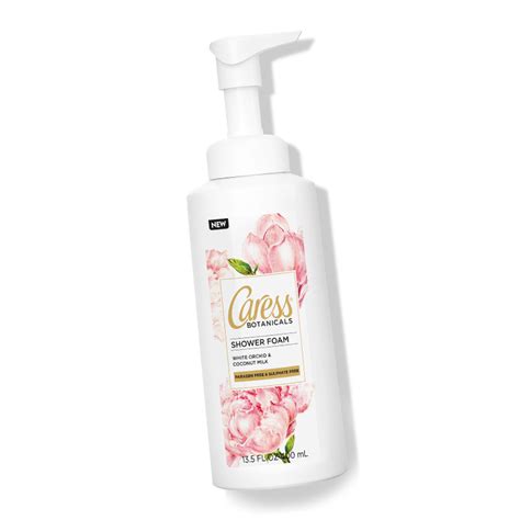 Caress Orchid And Coconut Shower Foam Discover The First Ever Shower