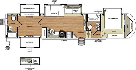 Class A Motorhome Floor Plans With Bunk Beds Bruin Blog