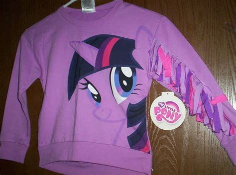 My Little Pony Twilight Sparkle Shirt Girls 45 New Purple Mane Down