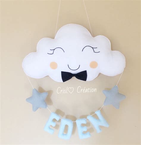 Guirnalda De Nubes Del Ed N Etsy Espa A