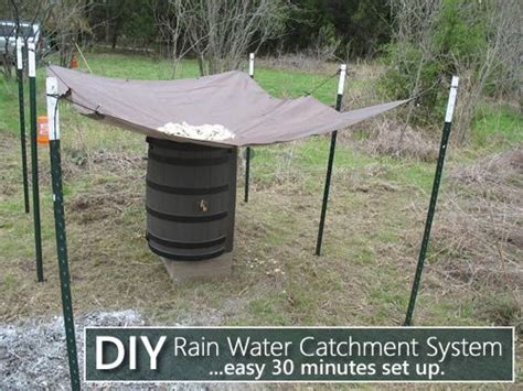how to build a rain catchment system lacmymages