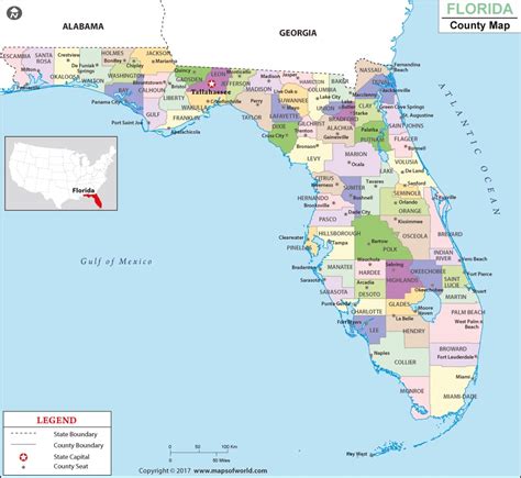 New Map Of Northwest Florida Cities