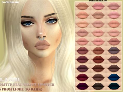 Black Girl Lips Sims Cc Maxis Match Lipstutorial Org