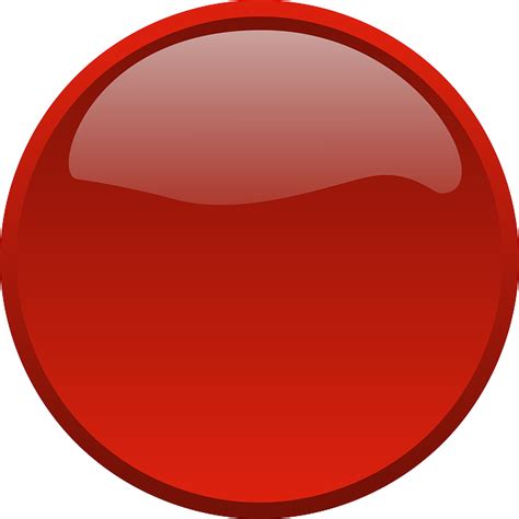 Free Vector Graphic Button Circle Shape Red Start Free Image On
