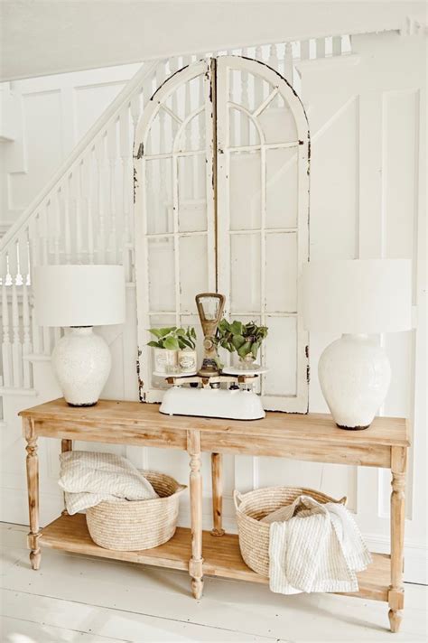 Simple And Clean Cottage Style Entryway Liz Marie Blog