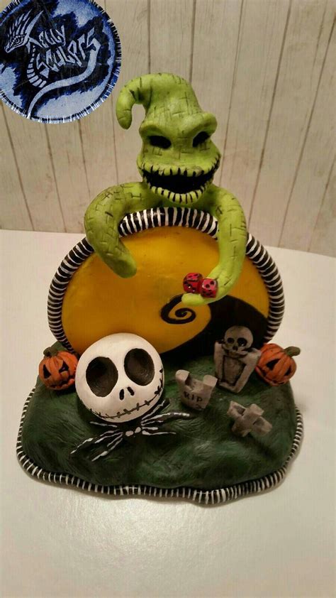 Polymer Clay A Nightmare Before Christmas Sculpture By Kellysculpts On