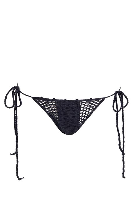 Crochet Itsy Bitsy String Bikini Bottom Swimwear Beauty And The Beach Beauty And The Beach