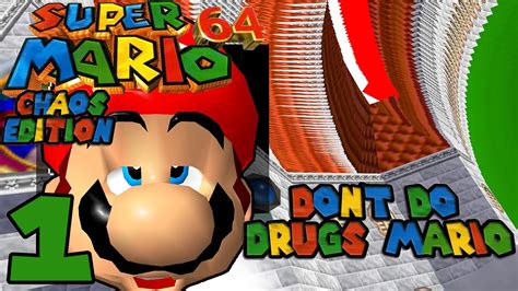 Dont Do Drugs Mario 1 Mario 64 Chaos Edition Youtube