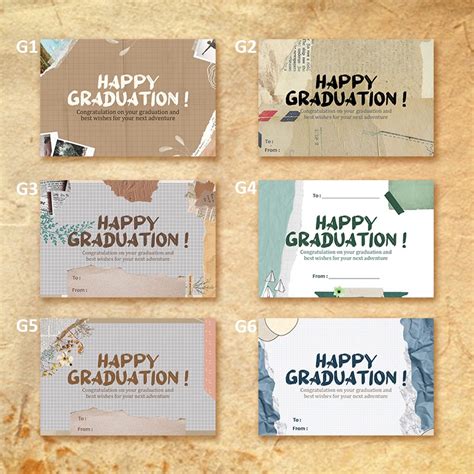 Jual Kartu Ucapan Graduation Versi 01 Greeting Card Graduation Custom