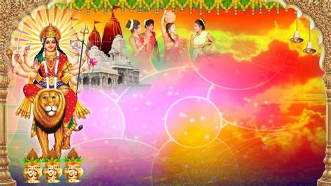 लोदुर्गापूजाकेलिएbhakti Background Full Hd4k Bhakti Background