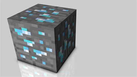 43 Minecraft Diamond Block Wallpaper