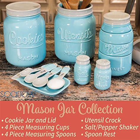 Mason Salt And Pepper Shakers Vintage Ceramic Salt And Pepper Shaker Set