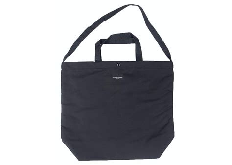Engineered Garments Double Cloth Carry All Tote Bag Black Ss21