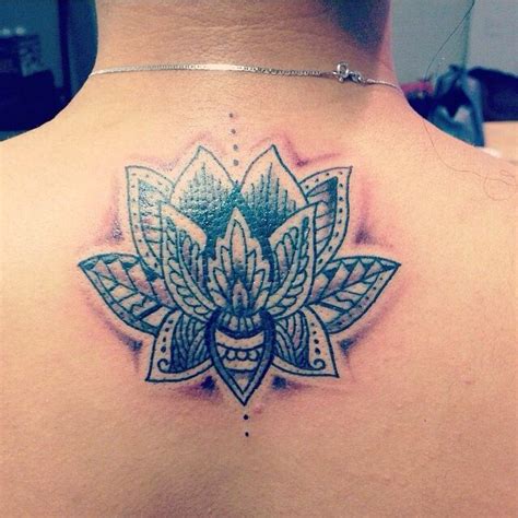 My Lotus Flower Henna Inspired Tattoo Tattoos Pinterest