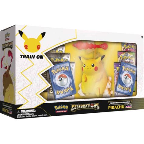 Pikachu VMAX Celebrations Premium Figure Collection Produits Pokemon Pokemon Products