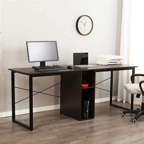 2 Person Home Office Desk78 Inches Large Double Workstation Desk
