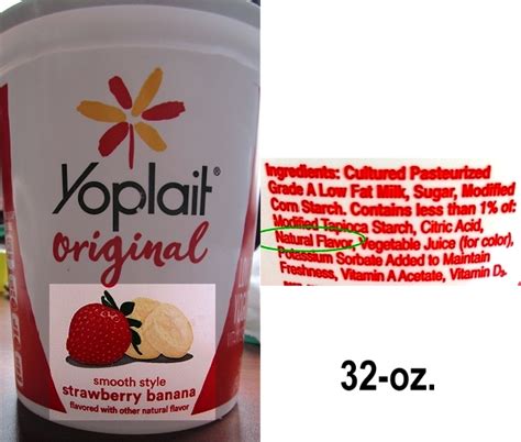 Yoplait Yogurt Ingredients Label Pensandpieces