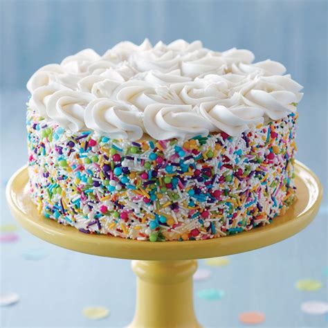 Sprinkle On The Fun Birthday Cake Recipe Cake Cake Decorating