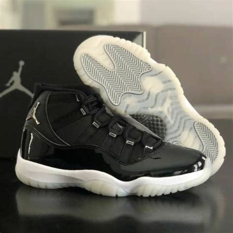 Nike Air Jordan 11 Xi Retro Jubilee 25th Anniversary 4 14 Clear Black