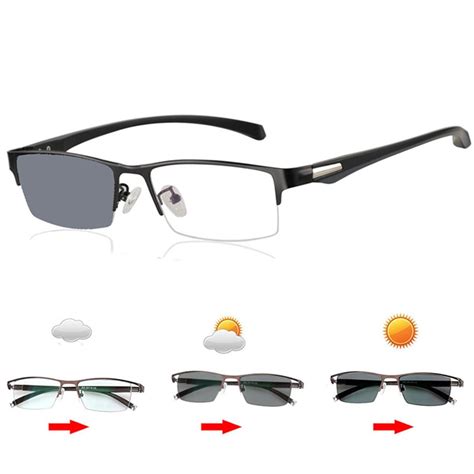 Photochromic Progressive Multifocal Multifocus Reading Glasses