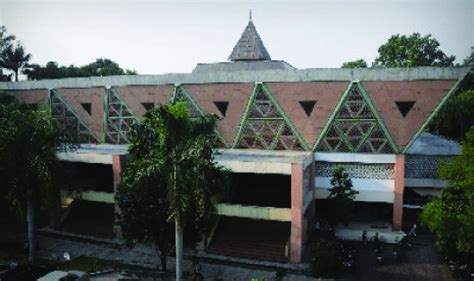 Façade of Al Hurriyyah Campus Mosque Bogor Agricultural University