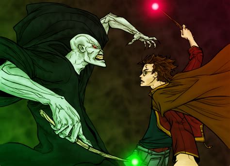 Image Harry V Voldemort By Droo216png Harry Potter Wiki Fandom
