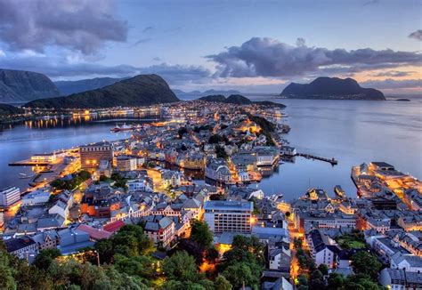 Alesund Norway Wallpapers Pictorial Tour