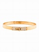 Hermès 18K Diamond Kelly Bracelet - 18K Rose Gold Bangle, Bracelets ...