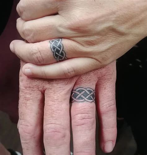Discover More Than Celtic Knot Wedding Ring Tattoo Tnbvietnam Edu Vn
