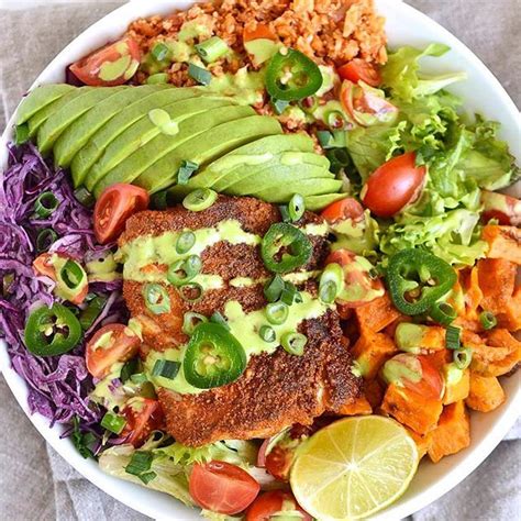 Spicy Fish Taco Bowl Its A Flavour Packed And Quick To Make