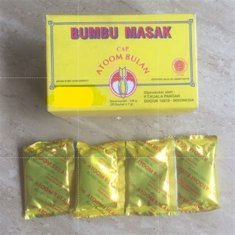 Jual ATOOM BULAN BUMBU MASAK KENTANG BASRENG CIRENG CILOK BAKSO ATOM BULAN DUS Isi 20 Pcs