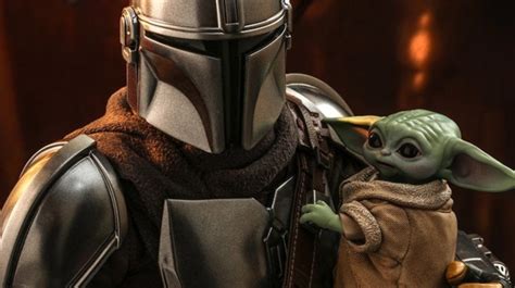 Baby Yoda And The Mandalorian Figure Set Unveiled By Hot Toys