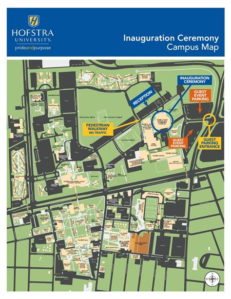 Hofstra University Campus Map
