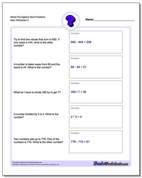 Check spelling or type a new query. All Operation Pre-Algebra